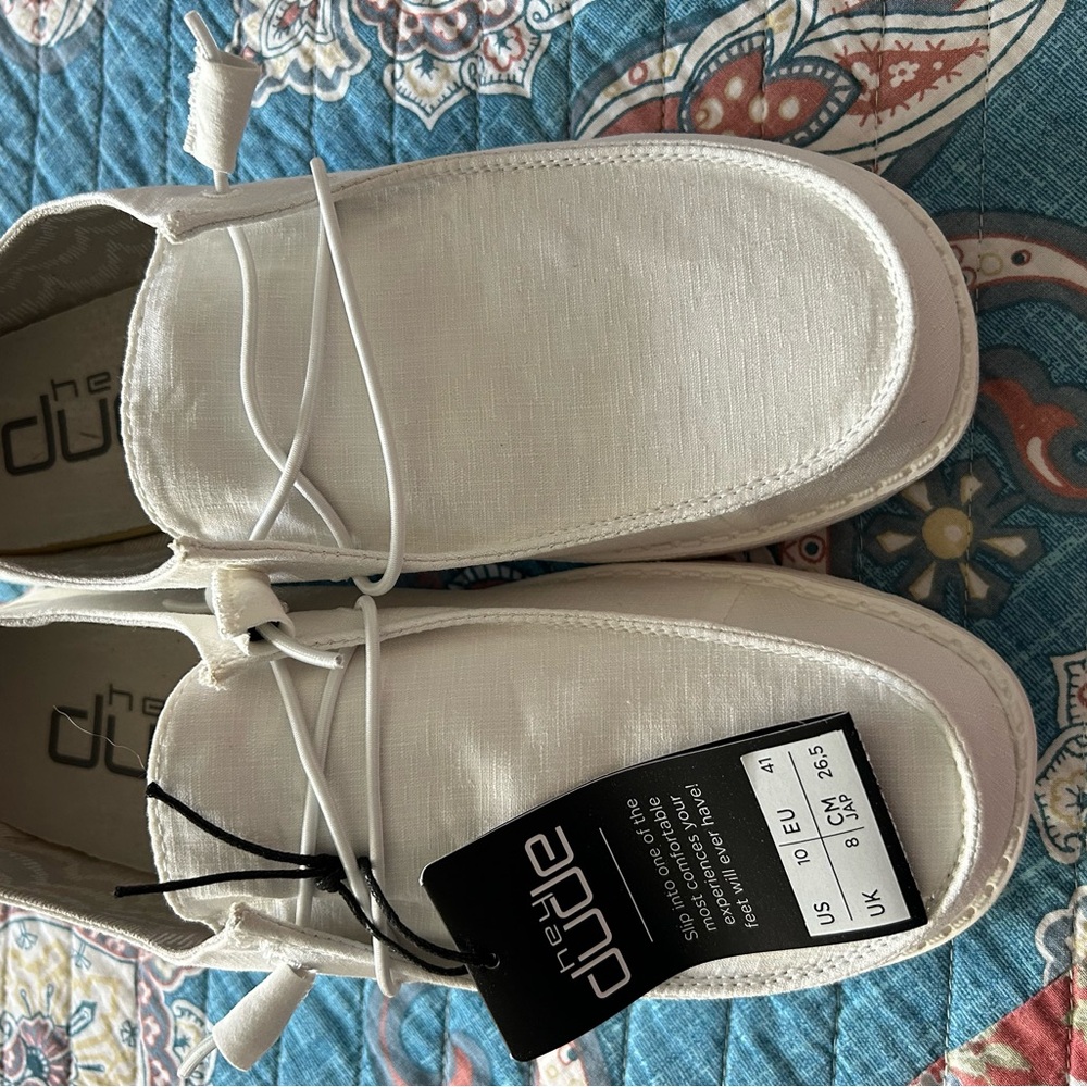 Hey Dude Women's White Shoes